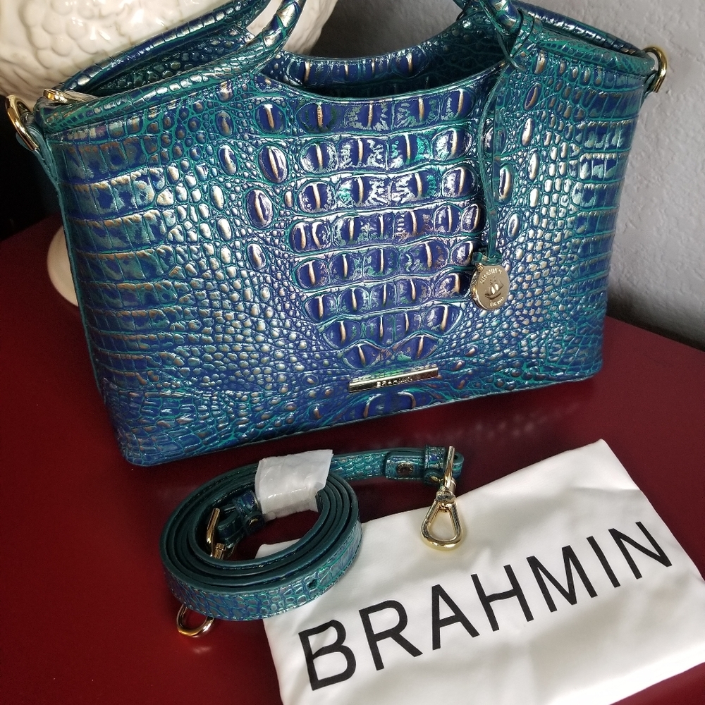 Brahmin Dragon Melbourne Small Elaine NWT